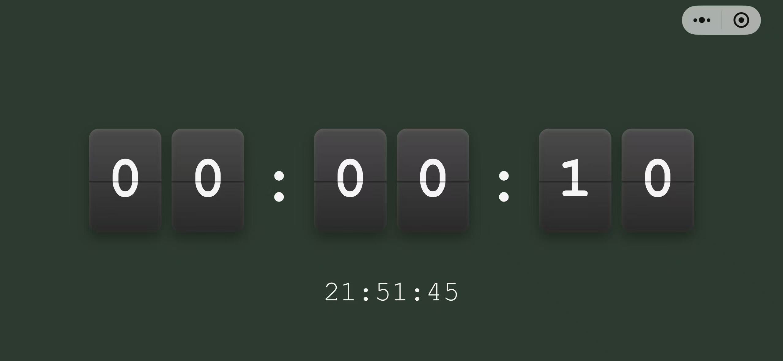 深色模式横屏专注